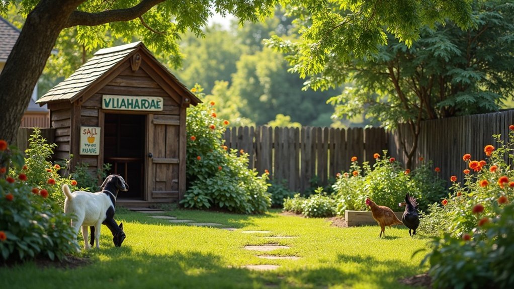 backyard small livestock raising