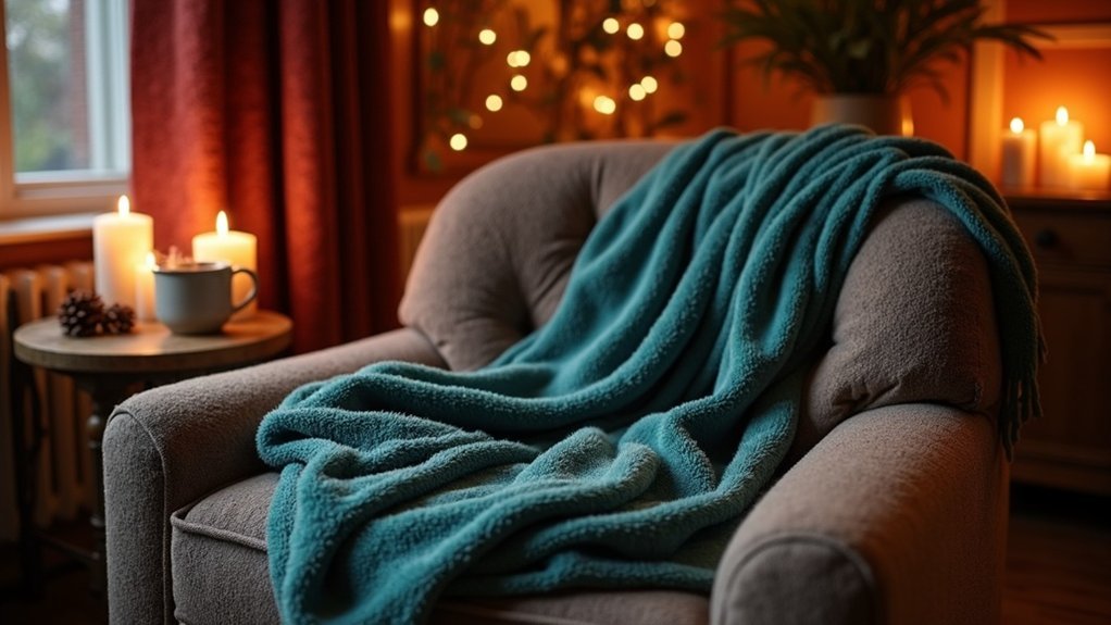 cozy heated throw blankets