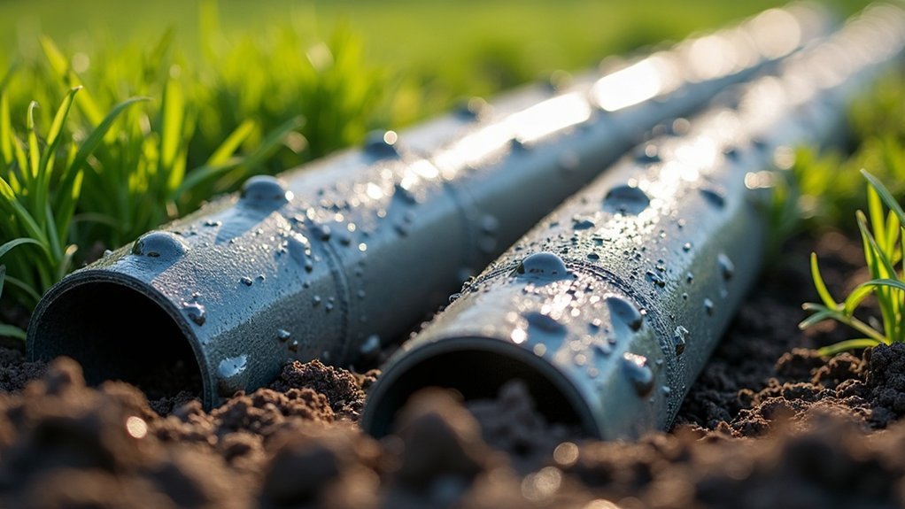 efficient drainage and irrigation