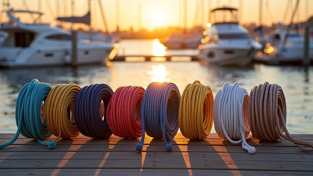 mooring lines for docking