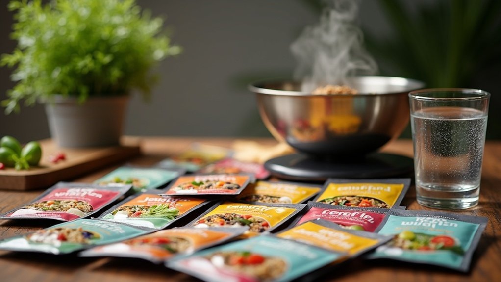 nutritional adequacy of dehydrated meals