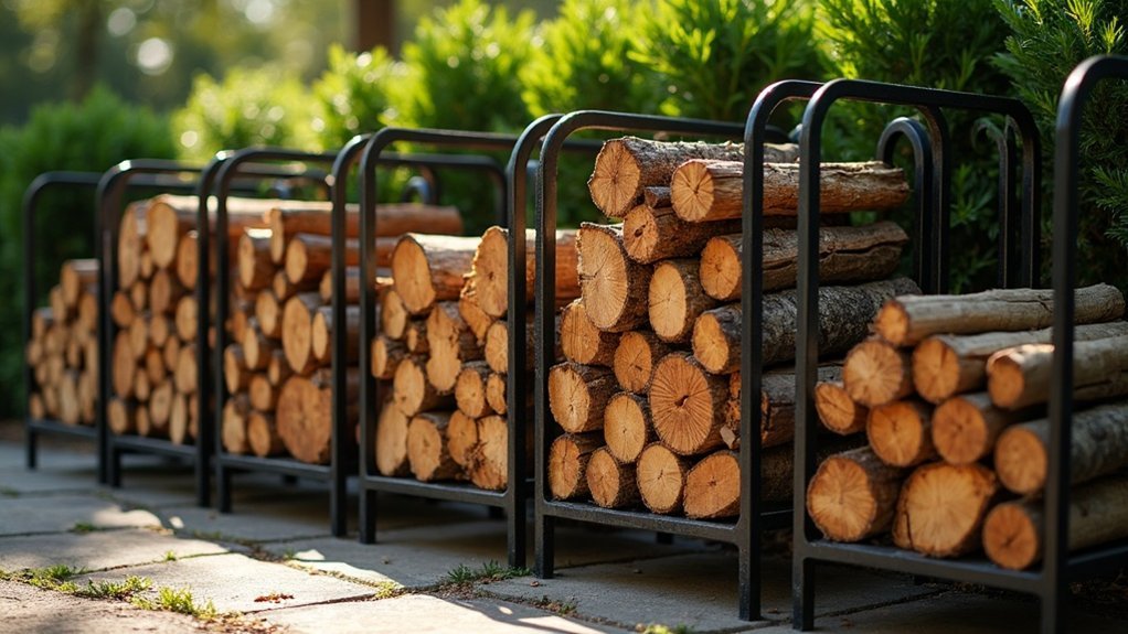 outdoor firewood storage solutions