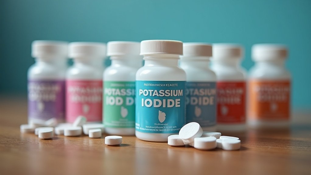 potassium iodide tablet recommendations