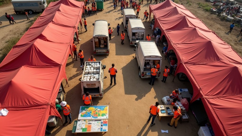 relief resource tracking methods