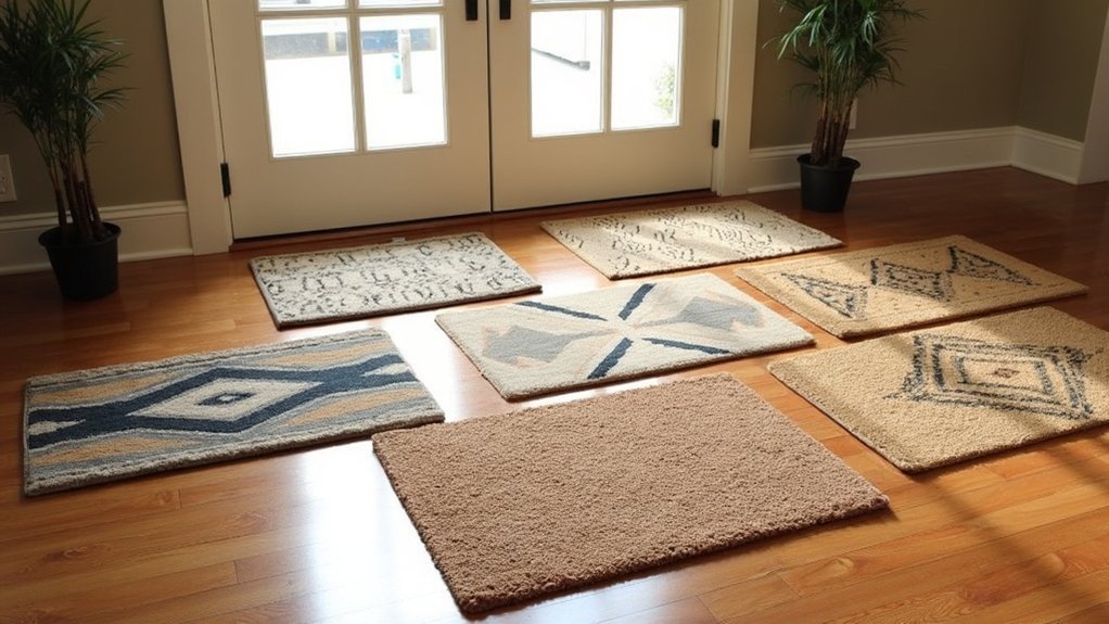stylish and functional door mats