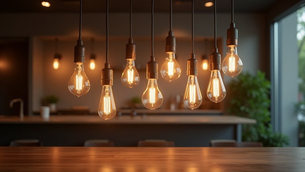 stylish and functional drop lights