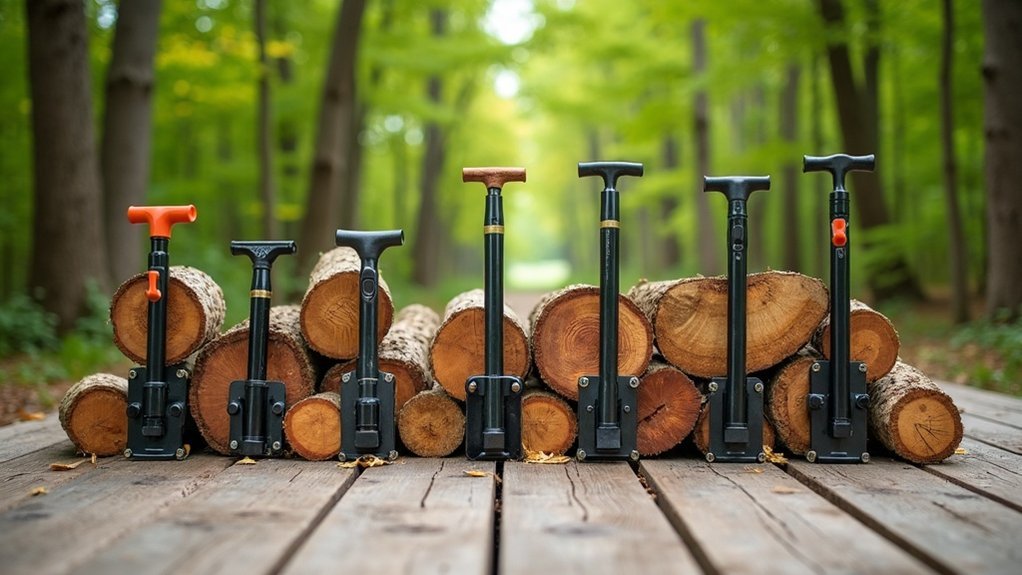 top manual log splitters