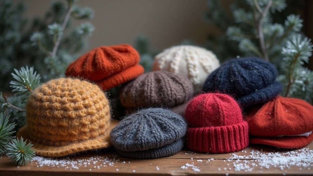 warm and stylish wool hats